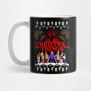 Stranger Things. Ugly Christmas Sweatshirt Mug